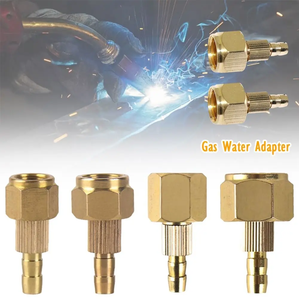 M16 M14 M12 M10 Gas Water Adapter Argon Arc Welding Brass Nut Quick Fitting Hose Connector Welding Torch Connector