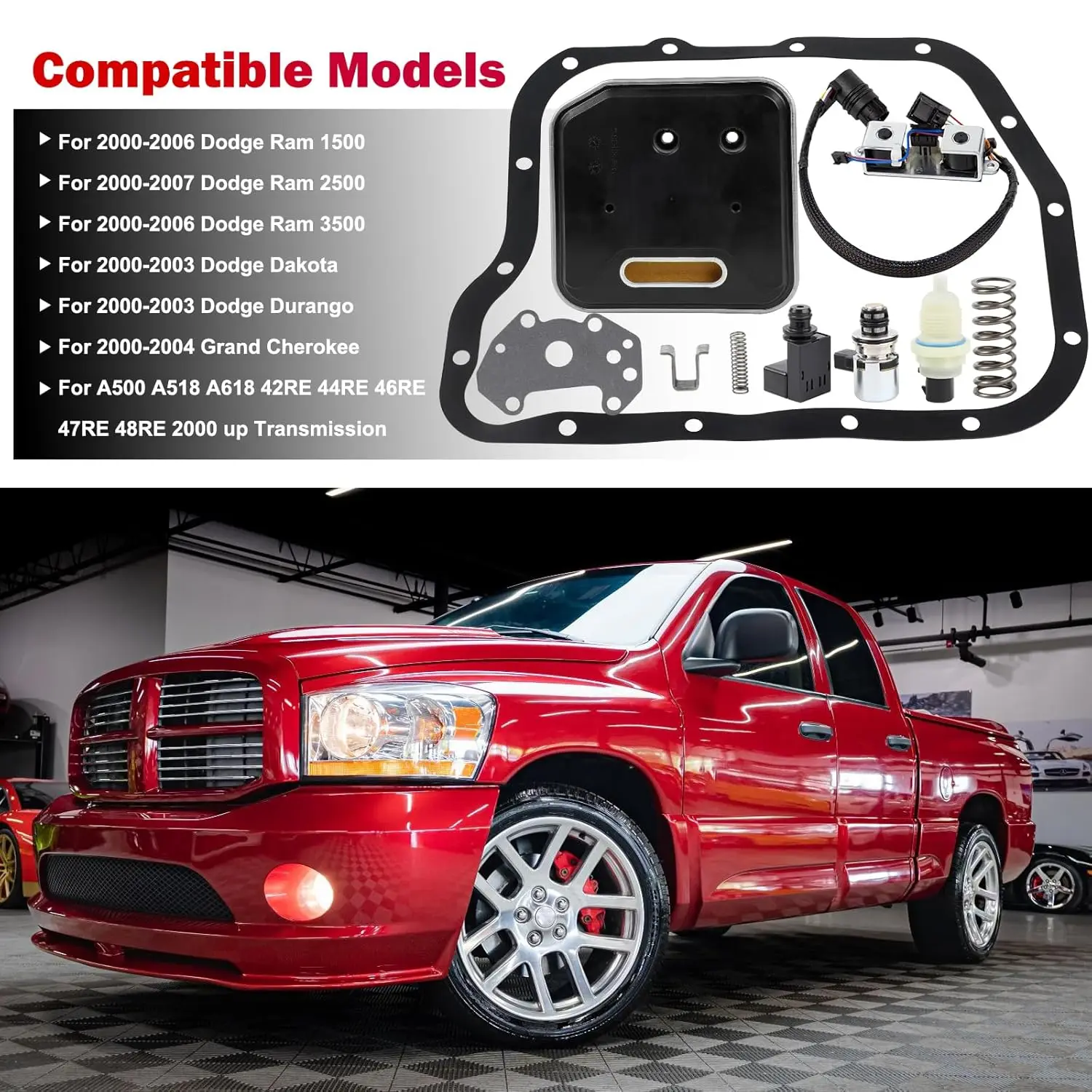 

Transmission Pressure Sensor Kit For Dodge Ram For Jeep A518 42RE 46RE 47RE 48RE 56041403AA 52118789 04800879 4617210 52118500AB