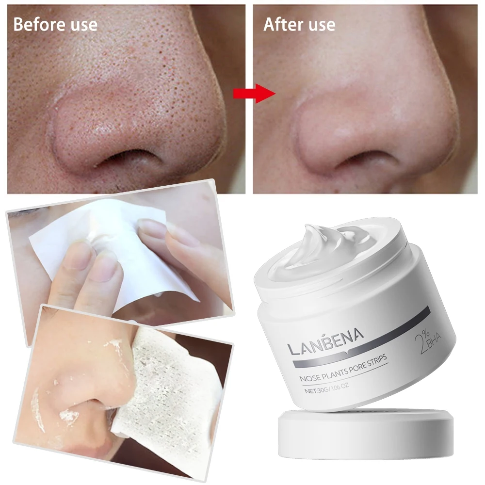 LANBENA Blackhead Remover Nose Mask Peeling Deep Cleansing Face Mask Oil  Control Skin Care (60 Stickers) - AliExpress 66