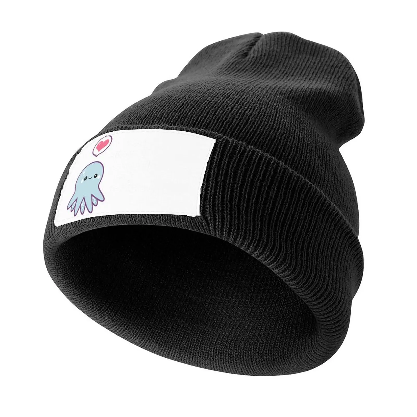 Casquette de plage en forme de pieuvre pour enfants, chapeau de soleil noir pour garçons et femmes