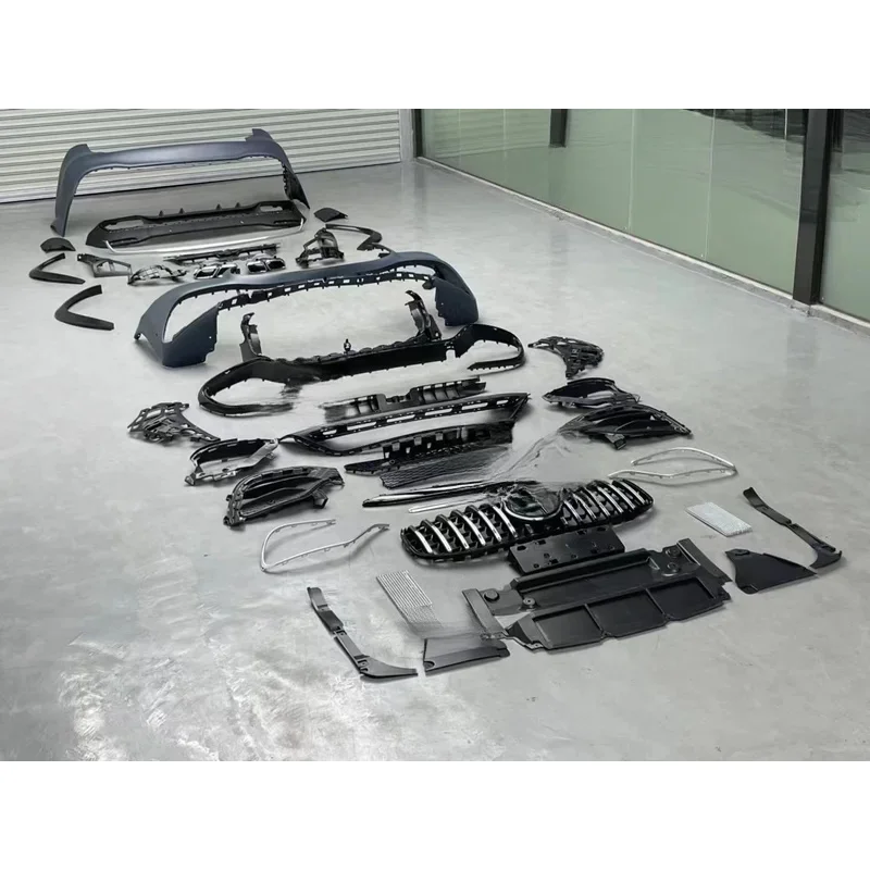 Front Rear Car Bumpe Body Kits Auto Grille Wheel Arches