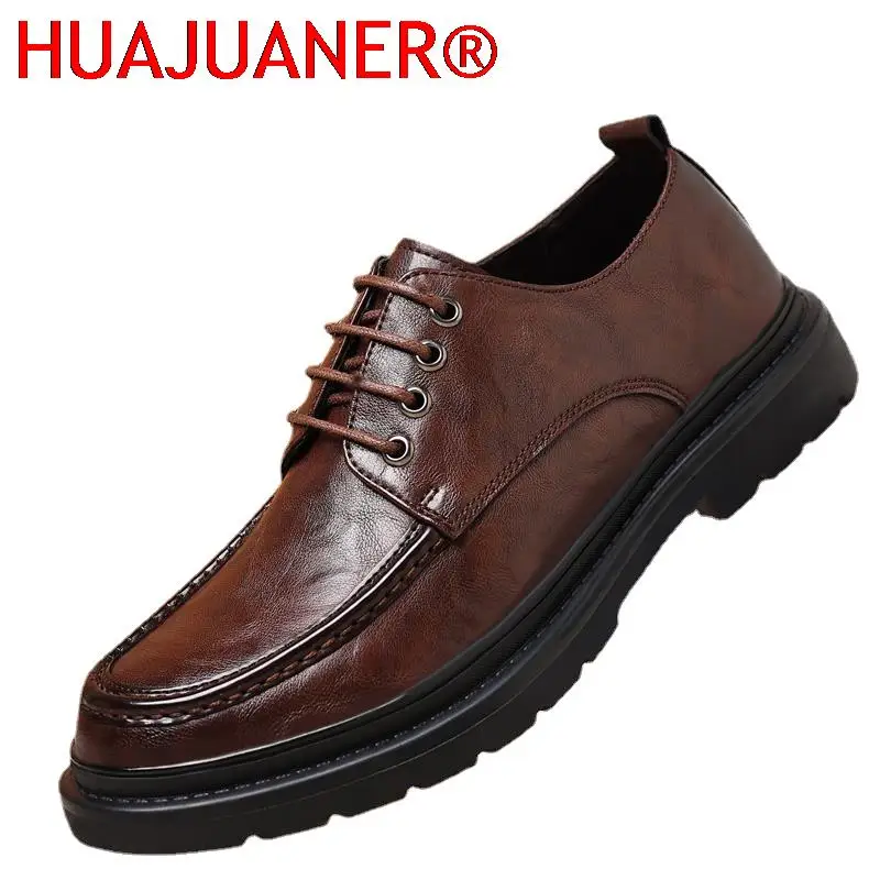 

Men Oxfords Shoes Footwear Sneakers Shoes Men genuine Leather Casual Lace-up Walking Shoes Men Outdoor Tooling Shoes Man