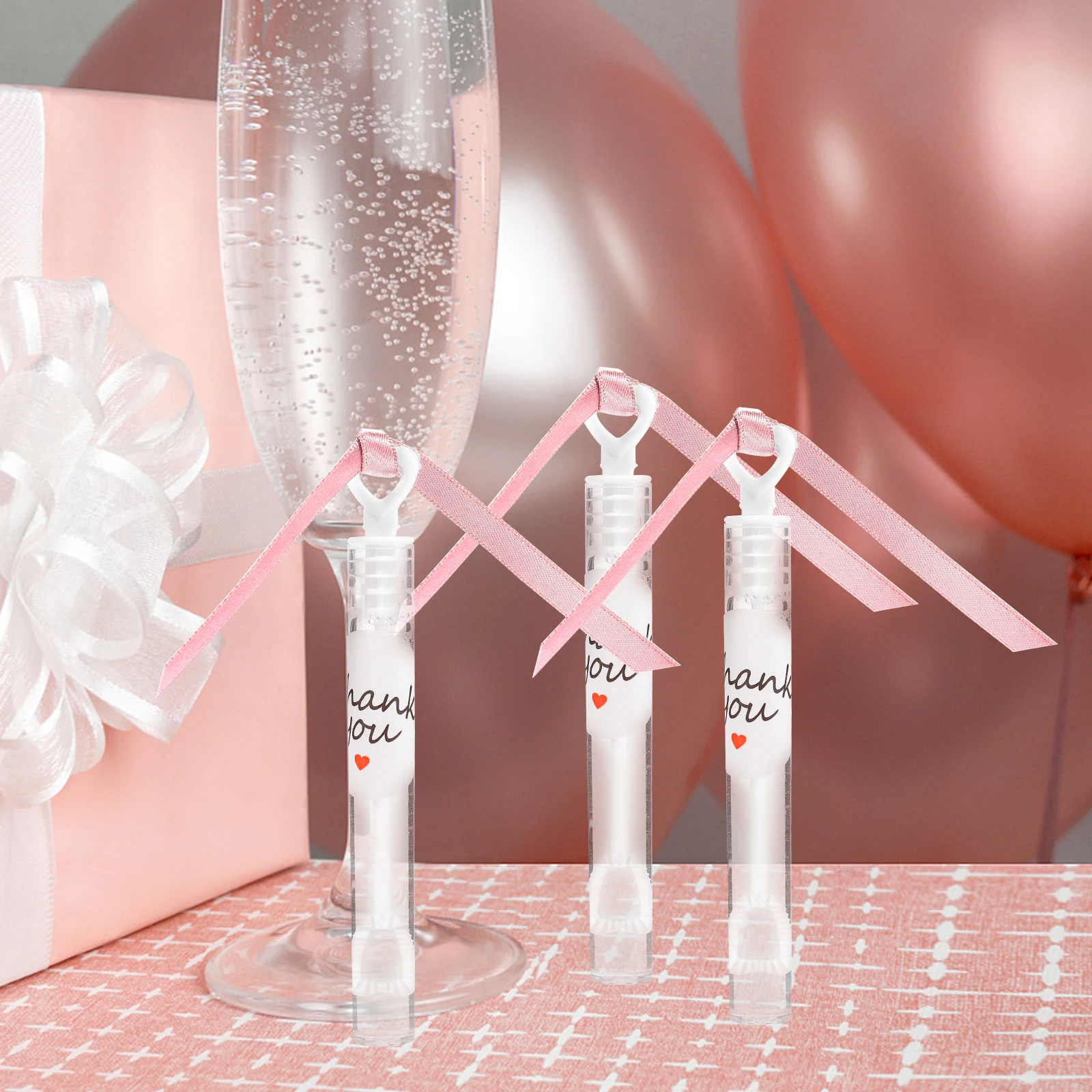 3個入り ハート型シャボン玉スティック 詰め替え可能 ウェディングパーティーの景品 子供用フォームスティック ミニバブルワンドチューブ 子供と大人向け