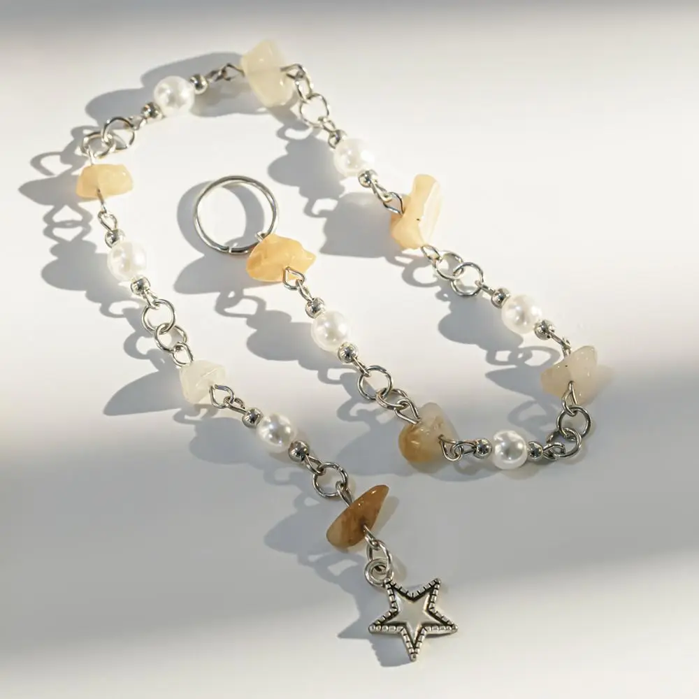 العرقية نمط مضفر الشعر الدائري فراشة اللؤلؤ شرابة رباط شعر النساء عقال الهيب هوب نمط نسج إكسسوارات الشعر السفر #2