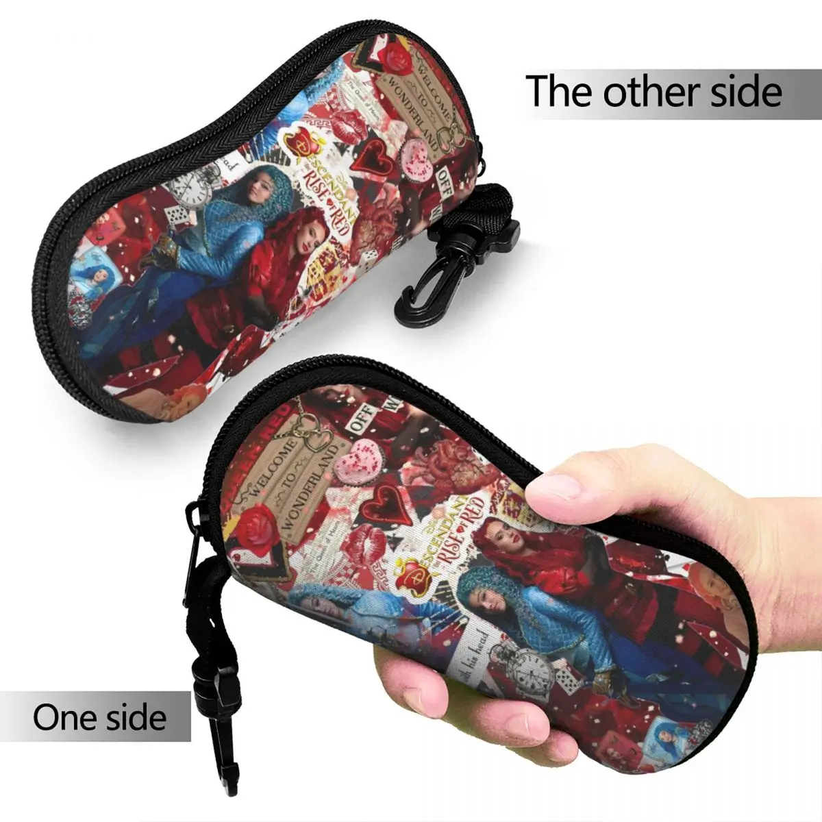 Descendants The Rise Of Red Glasses Case Convenient Accessories Chloe Charming Glasses Storage Box Gift Eyeglasses Box