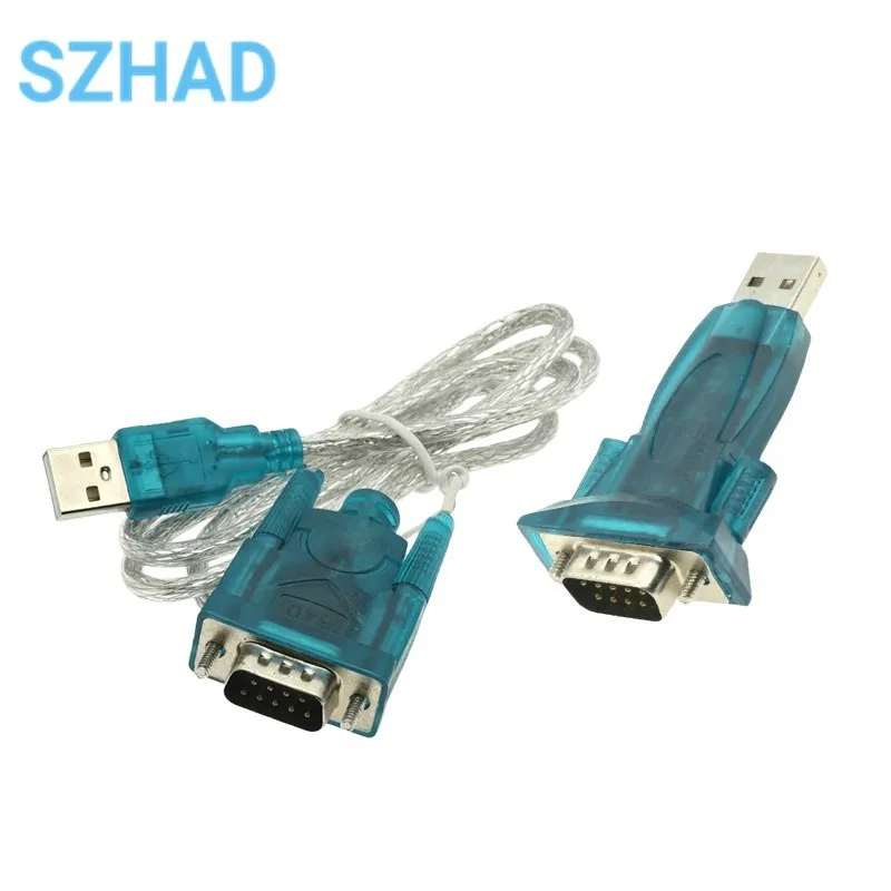 HL-340 HL340 New USB to RS232 COM Port Serial PDA FT232 9 pin DB9 Adapter support WIN11 Compatible CH340