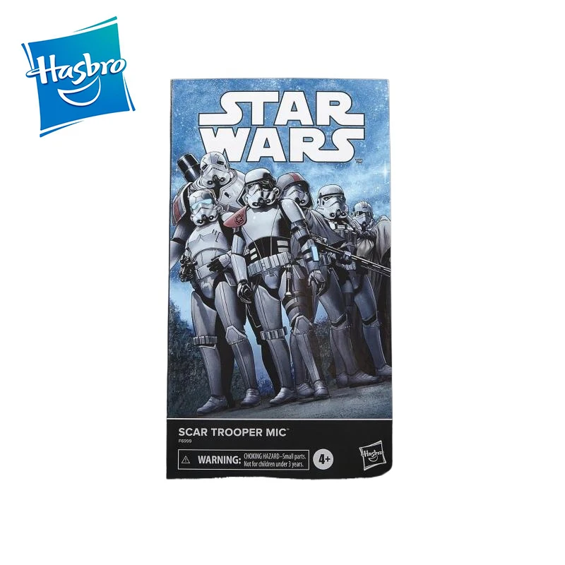 Hasbro Star Wars Action Figures, The Black Series, SCAR Trooper Mic, Kids Gift Toy, ficção Livros