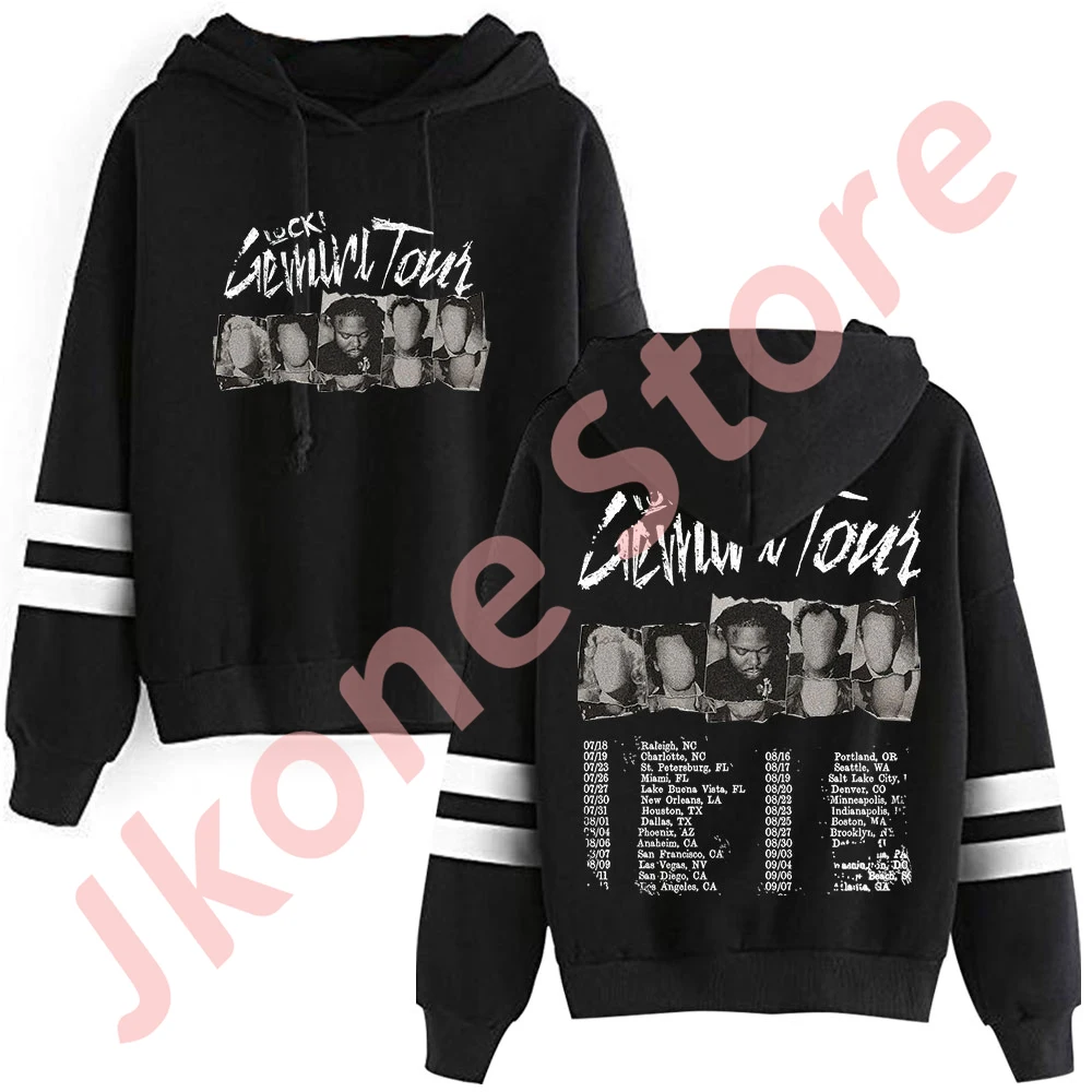 

Lucki Gemini Tour Merch Pullover Hoodies New Logo Hooded Women Men Fashion Casual HipHop Streetwear