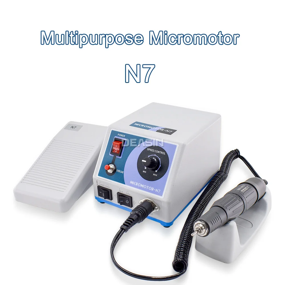 

Dental Laboratory N7 Micromotor & SDE-H37L1 35K RPM Straight Handpiece Control Machine