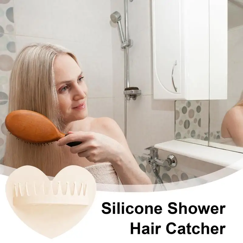 

Настенное крепление для волос, всасывающая ловушка для ванной комнаты, душ, коллектор для волос, ловушка для ванны, чистка купания, многоразовый захват