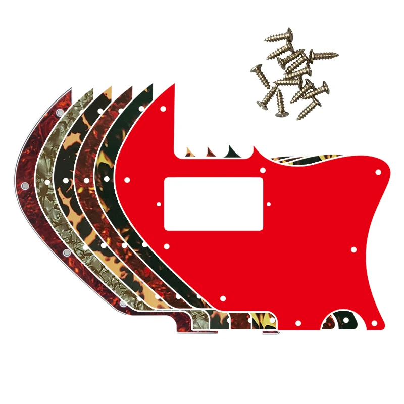 Pleroo Custom Guitar Parts - For US Tele PAF Merle Haggard Guitar Pickguard Scratch Plate Replacement Flame Pattern