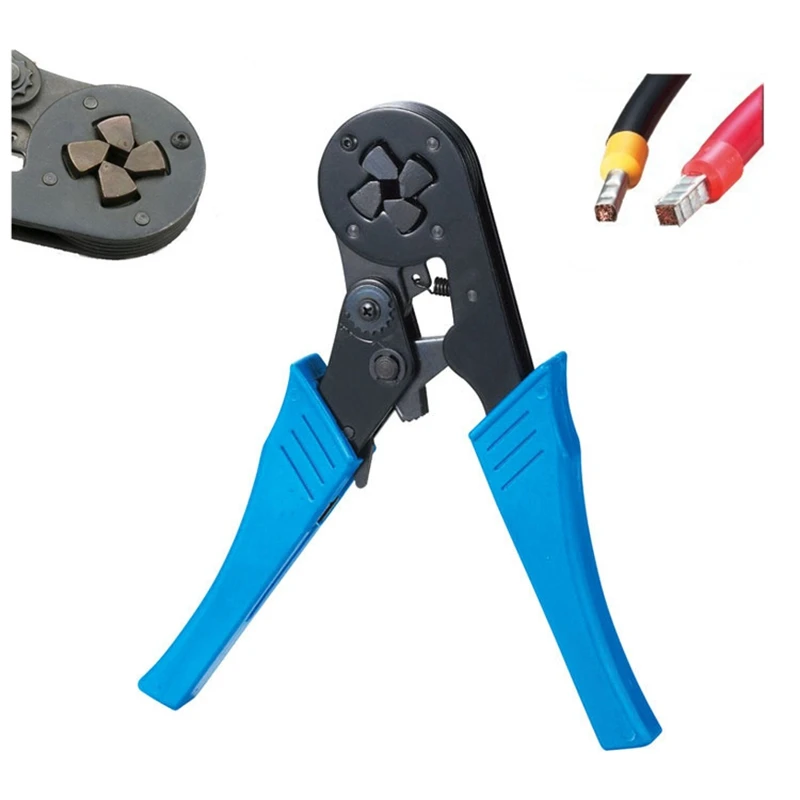 HSC8 16-4 MINI-TYPE SELF-ADJUSTABLE crimping plier 4-16mm2 Célállomási kezelési költségek crimping szerszámok