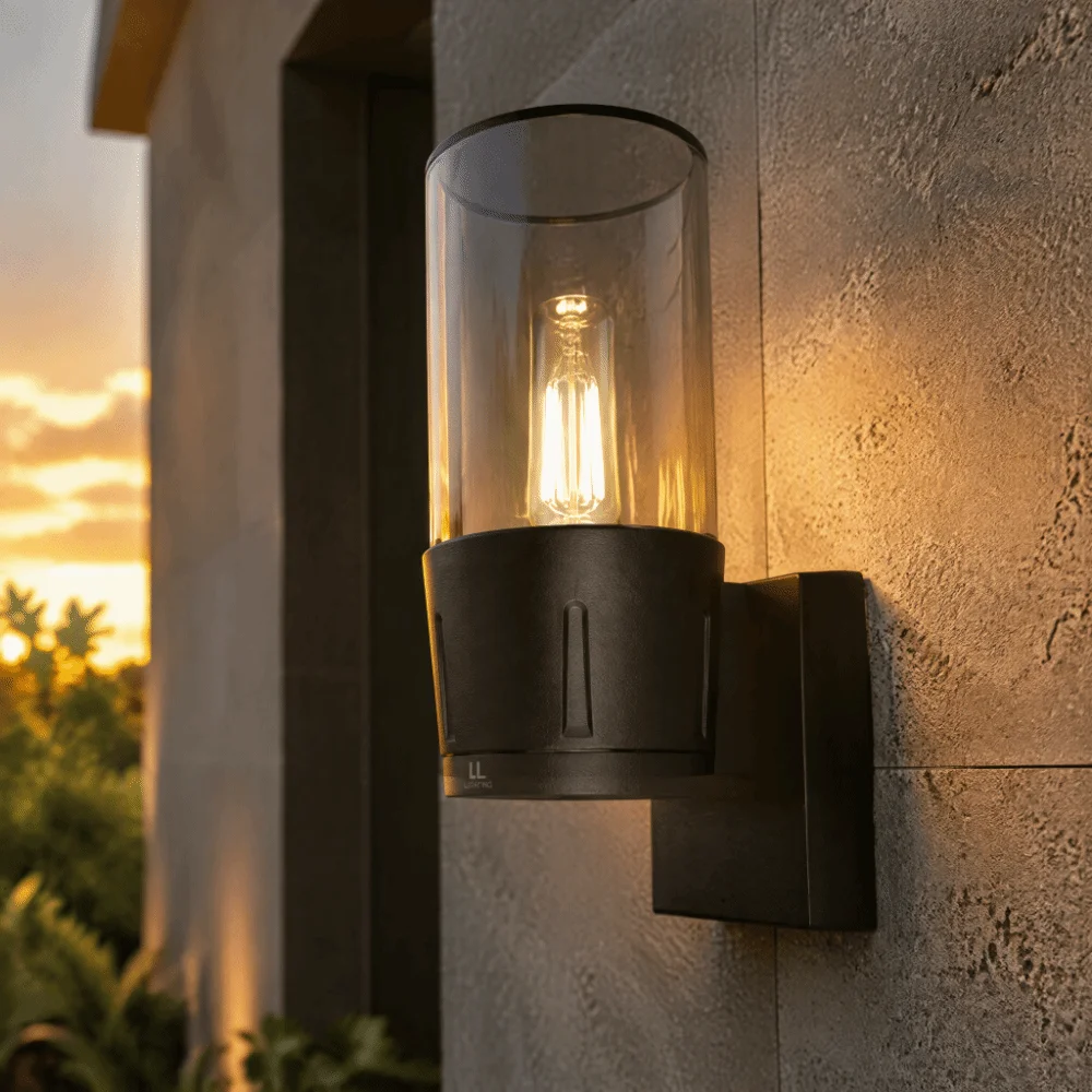 IP65 Waterproof Outdoor Wall Light Aluminum Material Decoration Light Wall Lamp New Chinese Style Cross-border Style Wall Light
