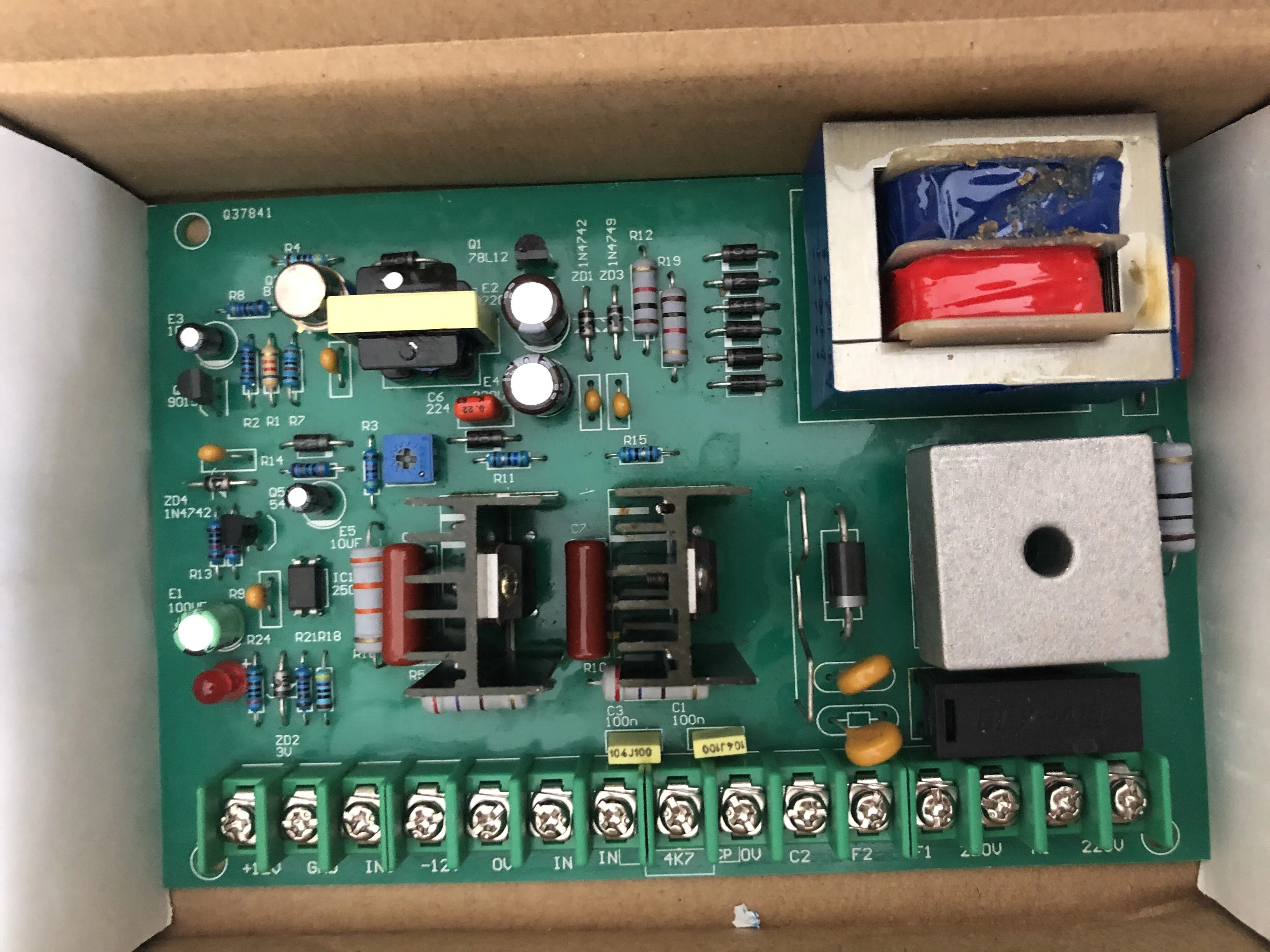

DC Motor control card