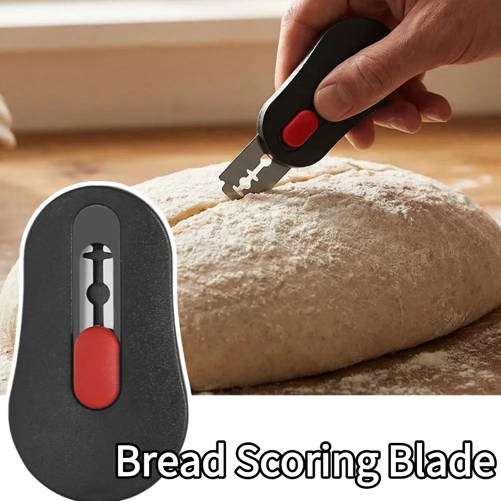 Refrigerator Magnet Design Bread Blade Set With 5 Replacement Blades Bread Scoring Blade Set Sourdough Dough Scribing Tool