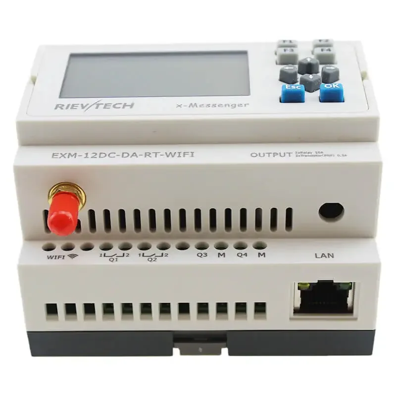 EXM-12DC-DA-RT-WIFI PR Wireless PLC for automation controller