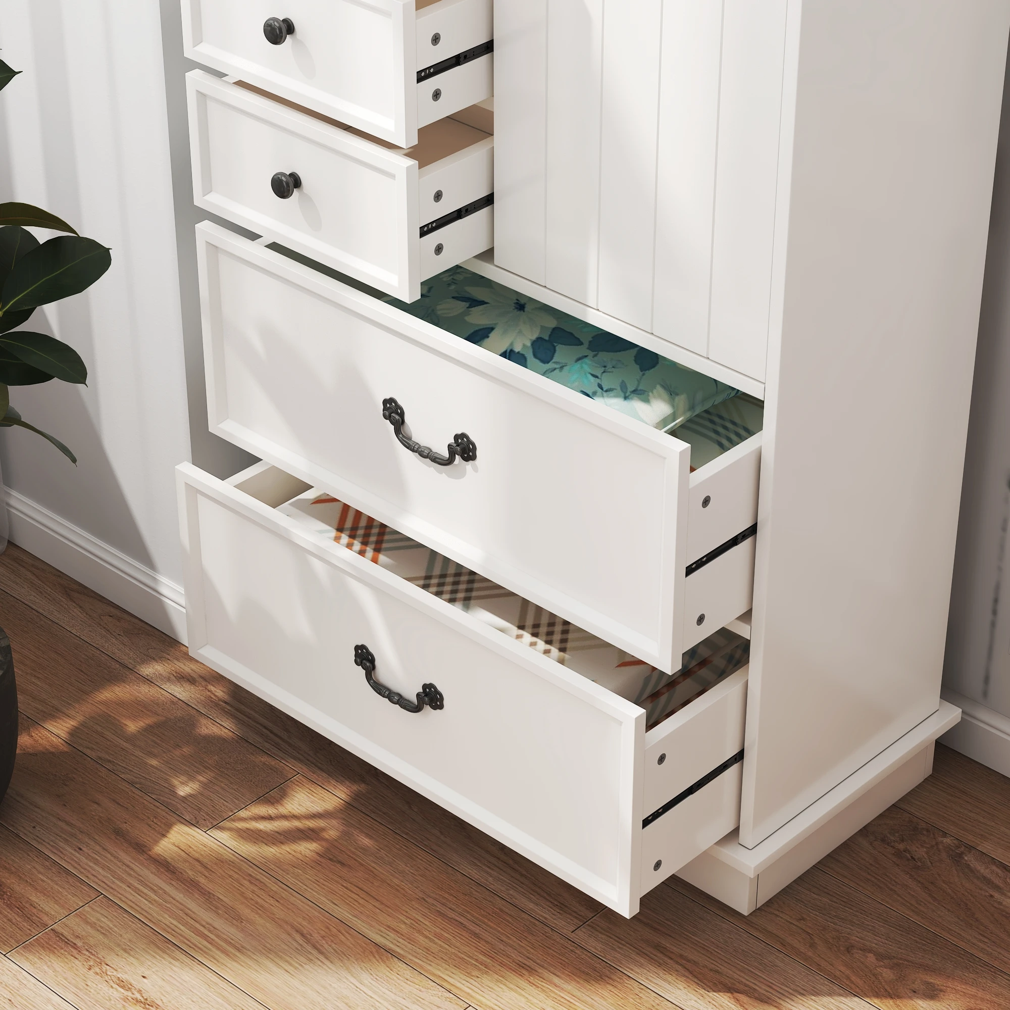 Farmhouse 5 Drawers Dresser 51