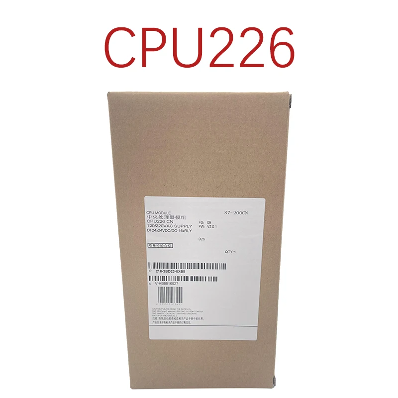 Cpu226 6es7 216-2bd23-0xb8 2ad23 compatível com simatic S7-200, cpu 226 cn, 220v ac 24di dc/16do, ethernet opcional