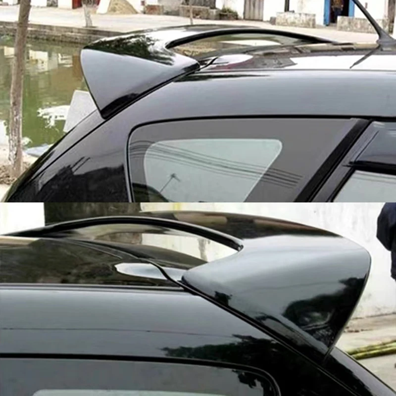 For Mazda 3 Hatchback Spoiler 2006 2007 2008 2009 2010 2011 2012 High Quality ABS Material Car Rear Roof Spoiler Tail Wings