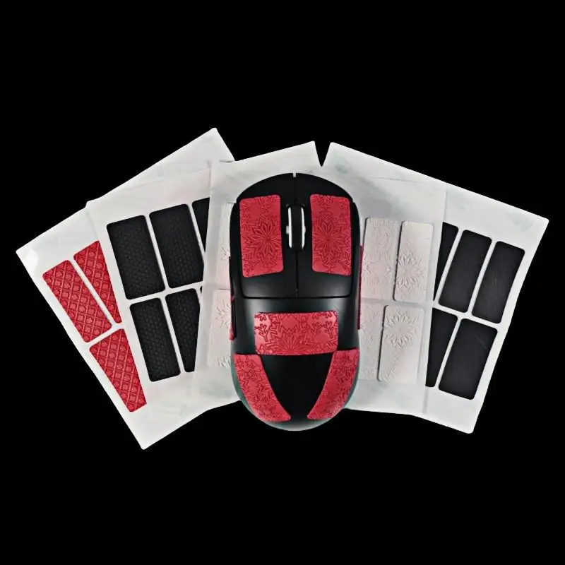 Universal Anti Slip Mouse Sticker Sweat Absorbing DIY Tape for Enhanced Mouse Grip Home and Office Gaming Comfort