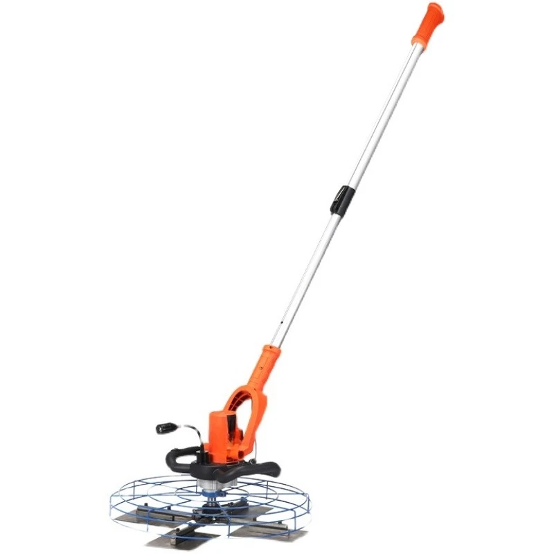 

4380W Electric Concrete Trowel, Floor Grinder, Sanding Tool, Blade Collector, LED Light, Road Bridge Construction