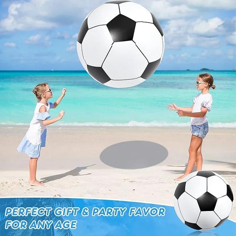 Giant Beach Ball Jumbo Inflatable Football Oversized Adult Inflatable Water Balls Swimming Pool Beach Toys Swimming Pool Party