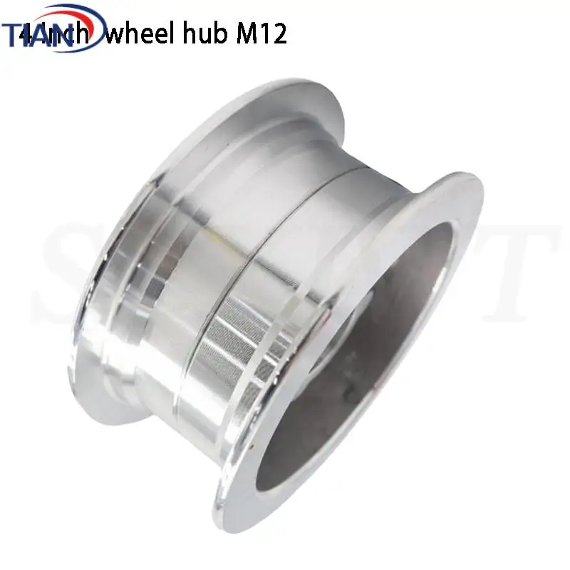 

4-inch aluminum wheels compatible with electric scooter tires, ideal for mini motorcycles and ATV 4.10/3.50-4 sizes.