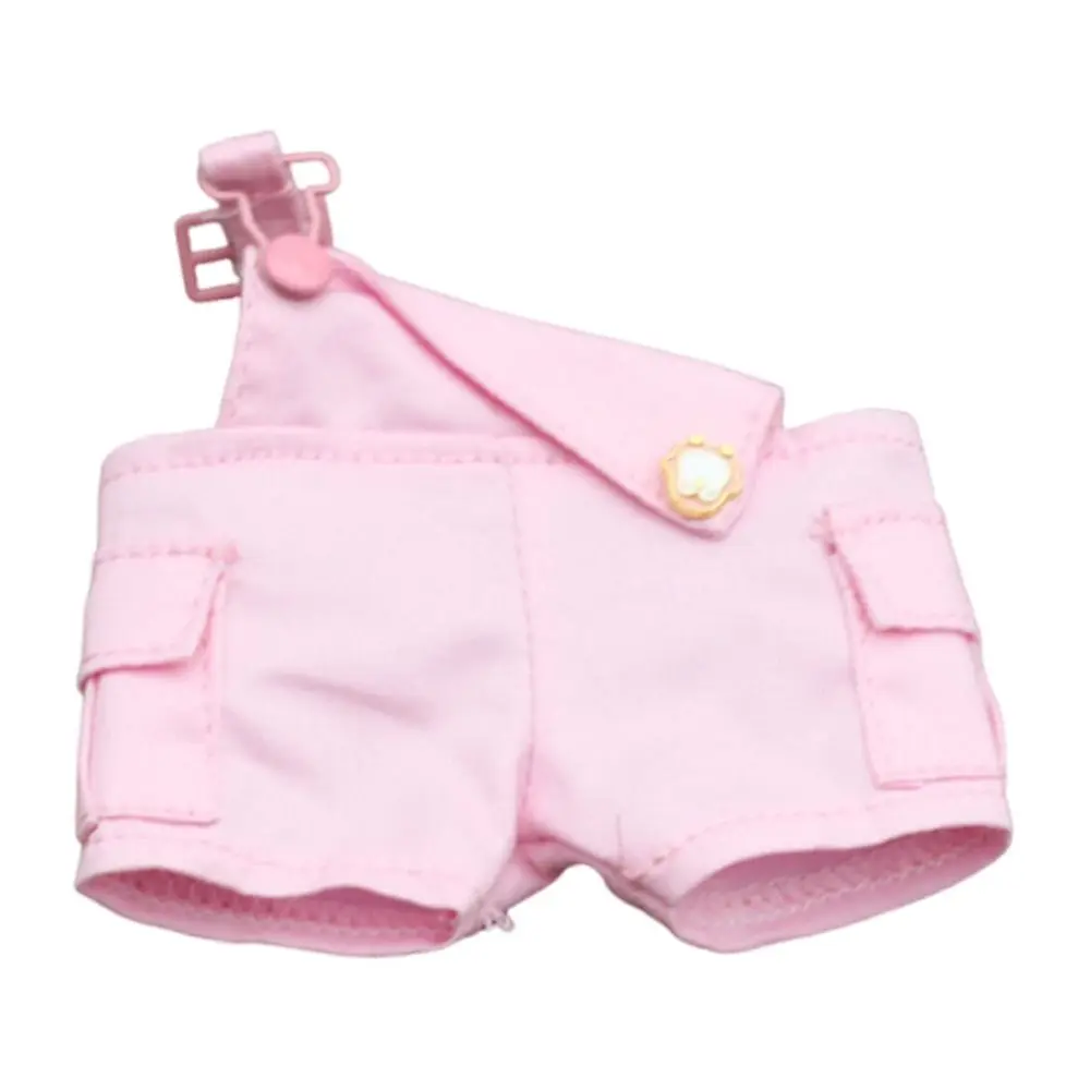 Trendy veelkleurig voor jarretelbroeken DIY handgemaakt voor overalls meisjes fantasiespel speelgoed all-match pop broek pop