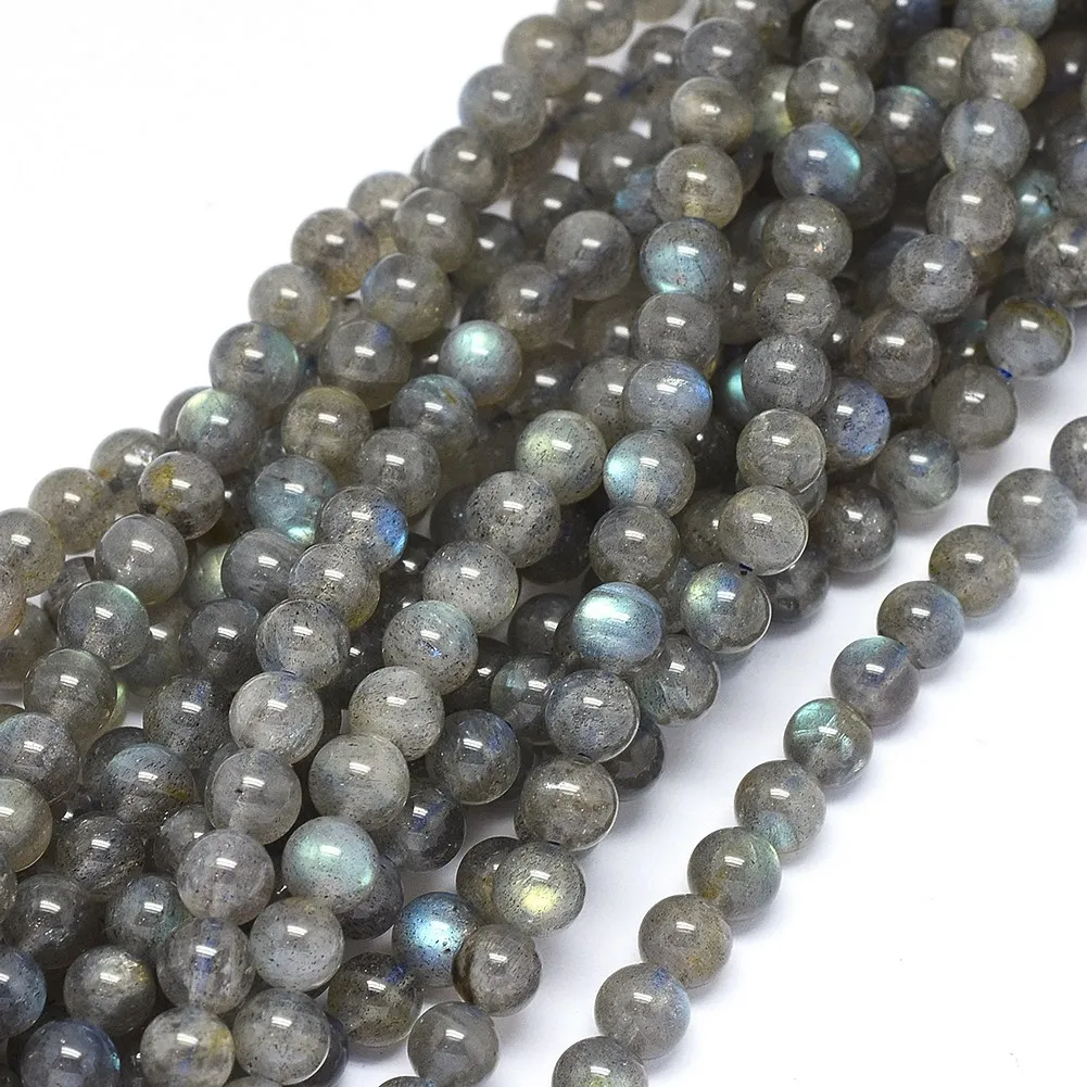 Natural Labradorite Moonstone Beads Strands Grade A Round Spacer Beads 6/8/10 mm For Jewelry Making Diy Bracelet Accessories