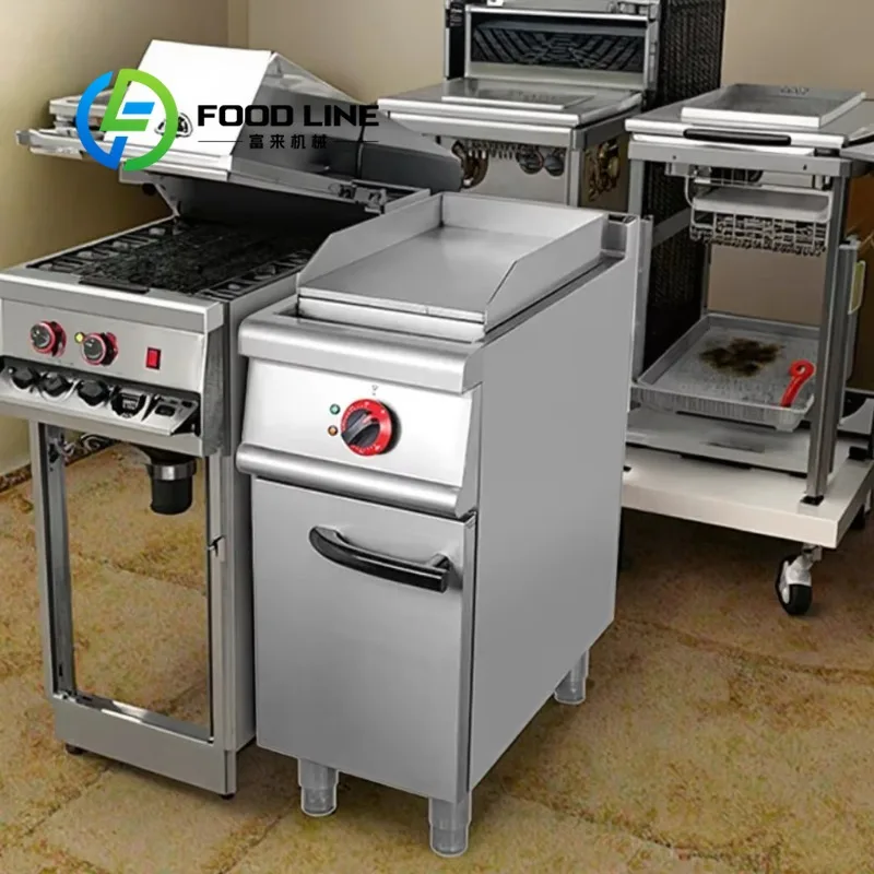 Portable Steak Grill Machine Lightweight And Easy To Move Ideal For Mobile Food Business And Outdoor Activities