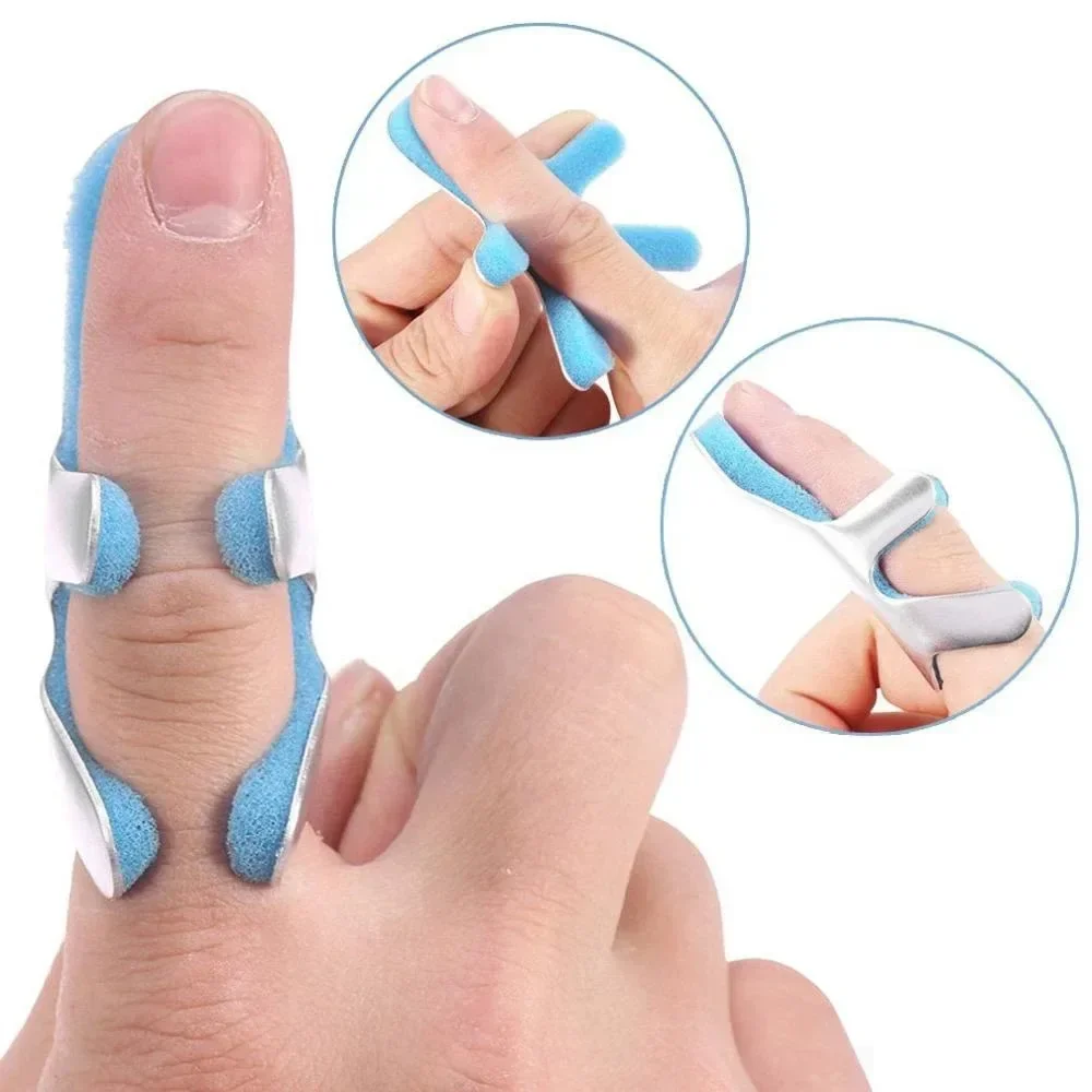 

Medical Toad Finger Fracture Fixation Protector Adjustable Finger Splints Frog Phalanx Corrector Injury Recovery Supports Braces