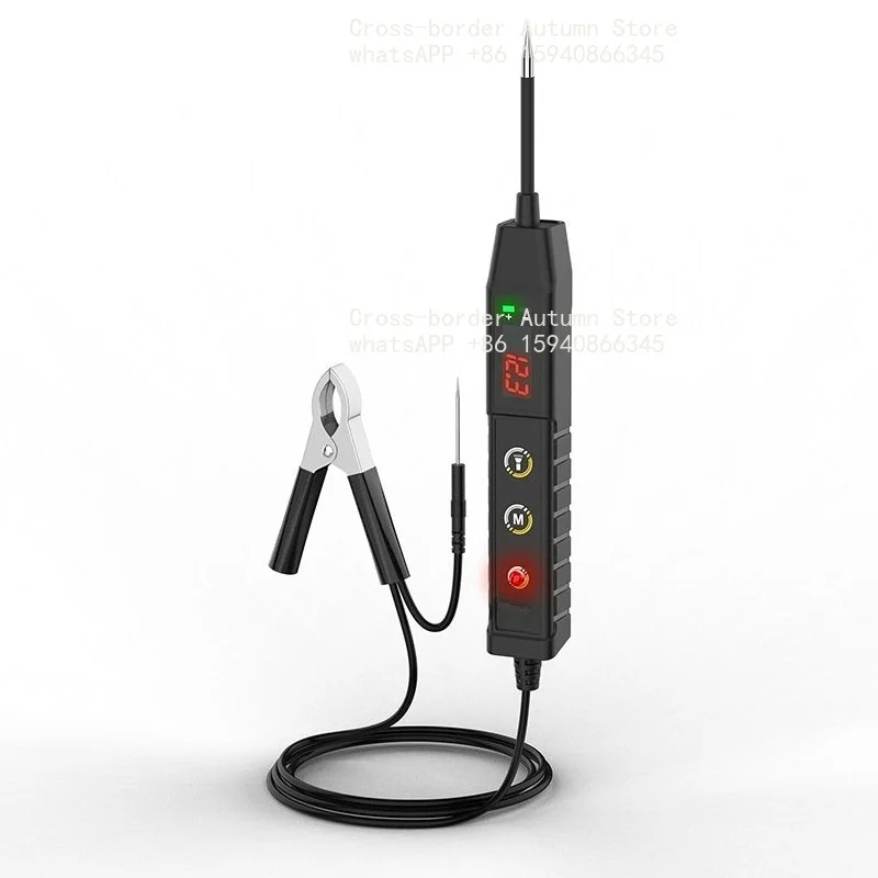 Automobile electric pen circuit maintenance test pen multi-function digital display intelligent test voltage electrician special