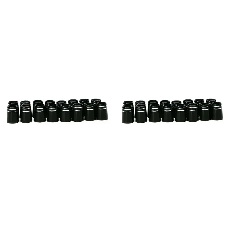 

20Pcs Golf Ferrule With Double Chrome Ring For Driver & Fairway Wood & Iron Golf Accessories Type 4: 8.6X15x13.5Mm