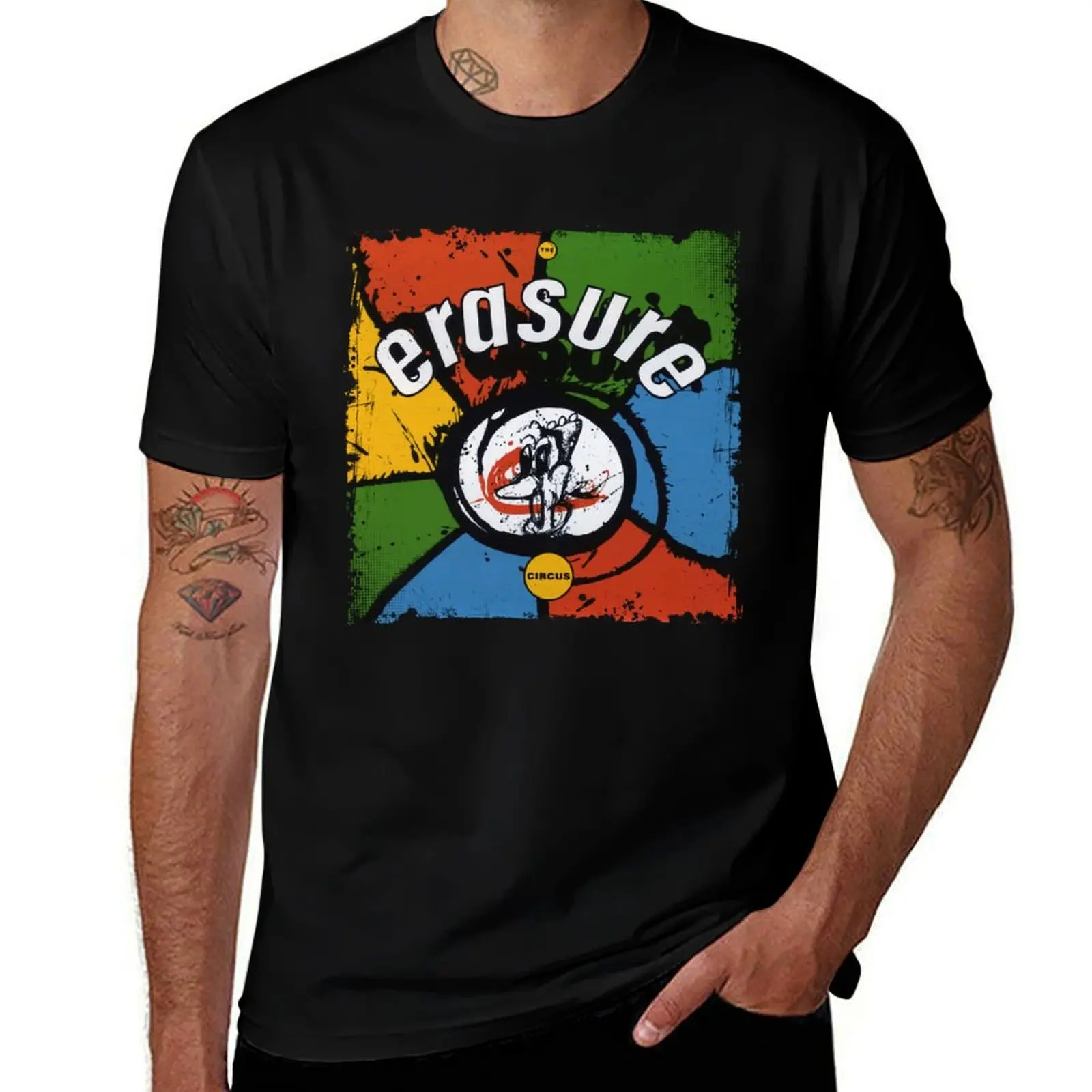 Erasure - Chorus T-Shirt Big and Tall Gym T-Shirt
