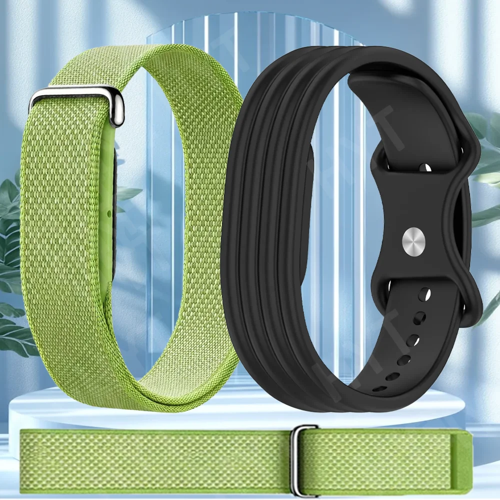 Offizielles Sport-Armband aus Nylon und Silikon für Google Fitbit Air, atmungsaktives Armband für Google Fitbit Air Armband Correa