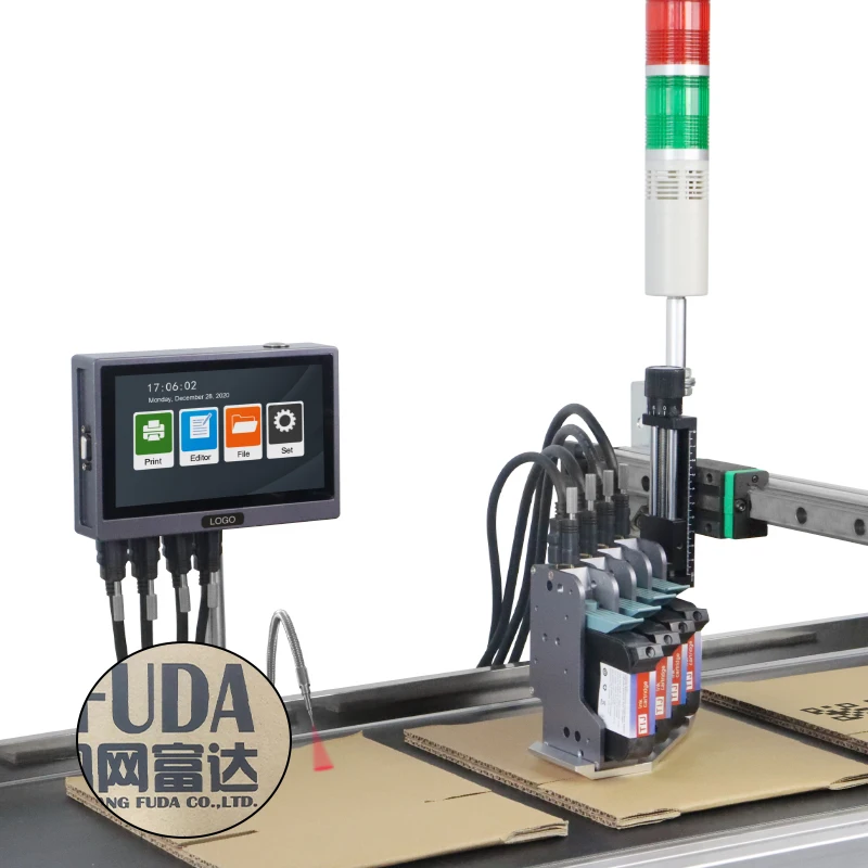 

Batch Coding Machine Printing for Numbers,Expiration Date,Times,Variable Text, QR Code,Data Matrix Text,Logo,Barcode