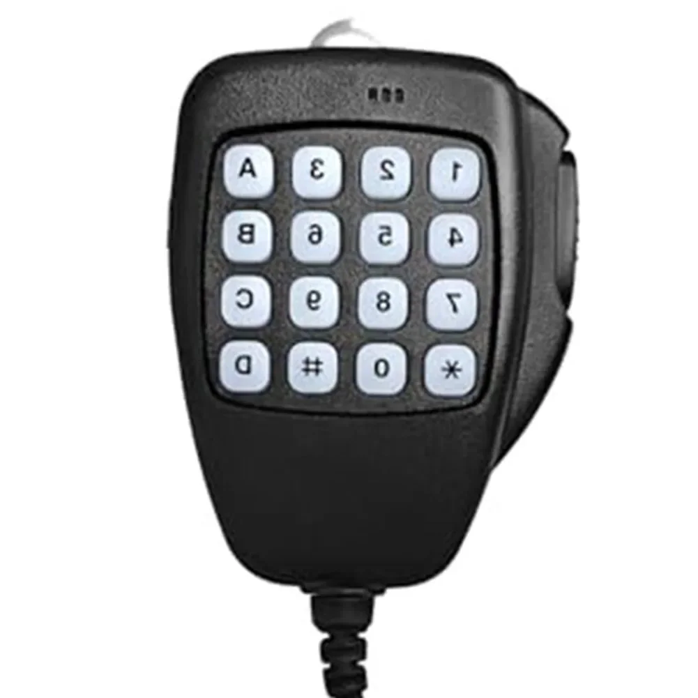 HM-118TN 8-Pin Hand Speaker Microphone Featuring High-Sensitivity Mic, Robust ABS Build, For ICOM IC-706 Series/IC-2100H/IC-2200