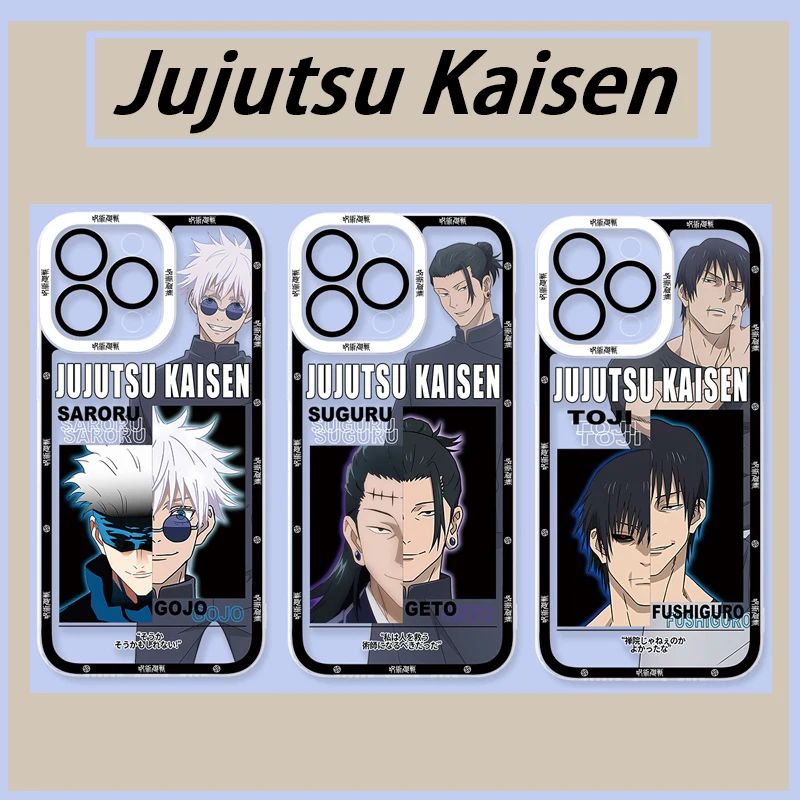 เคสโทรศัพท์ Satoru Gojo Toji สำหรับ Samsung Galaxy A25 A55 A35 A54 A34 A15 A24 A14 A53 A33 A13 A05 A05S 5G A23 A32 A52 A52S