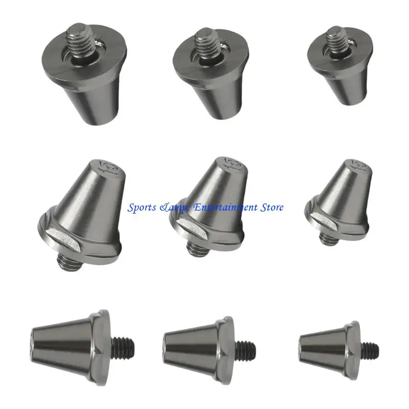 G7nf 12pcs calcio picchi chiodi sostitutivi calcio taglienti calcio in alluminio