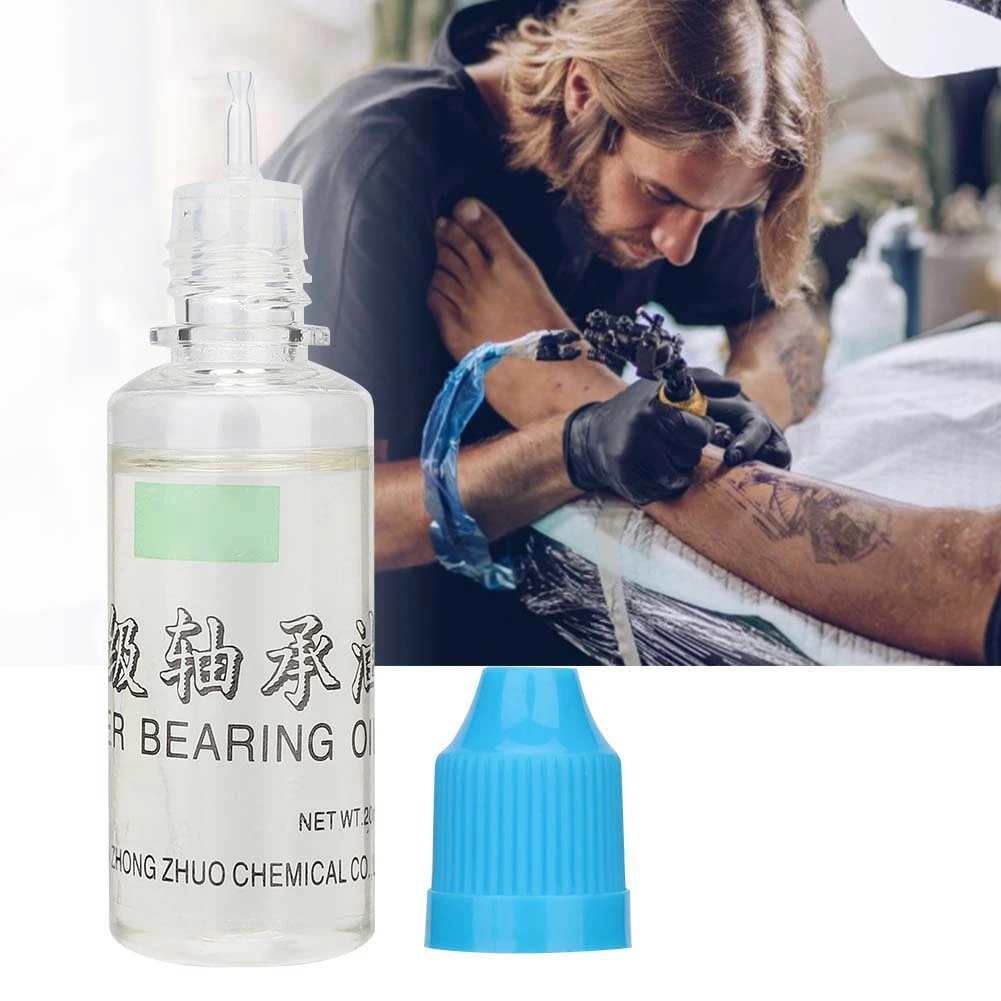 20ml*10 Tattoo Machine Lubricant Motor Oil Dust Removal Maintenance Tattoo Repairing Tool Permanent Body Makeup Art Machine Oil