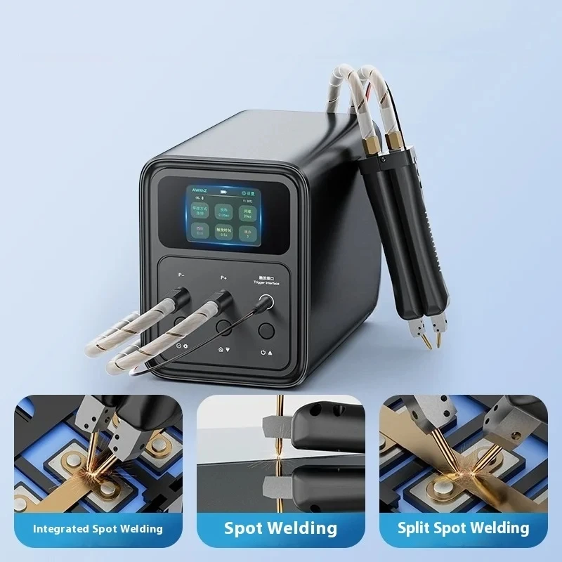 

AWithZ UF20B Spot Welder Machine WP240 Pen 0.4mm Copper Steel Nickel Welding 1750A 10500W with Foot Trigger & Sandpaper