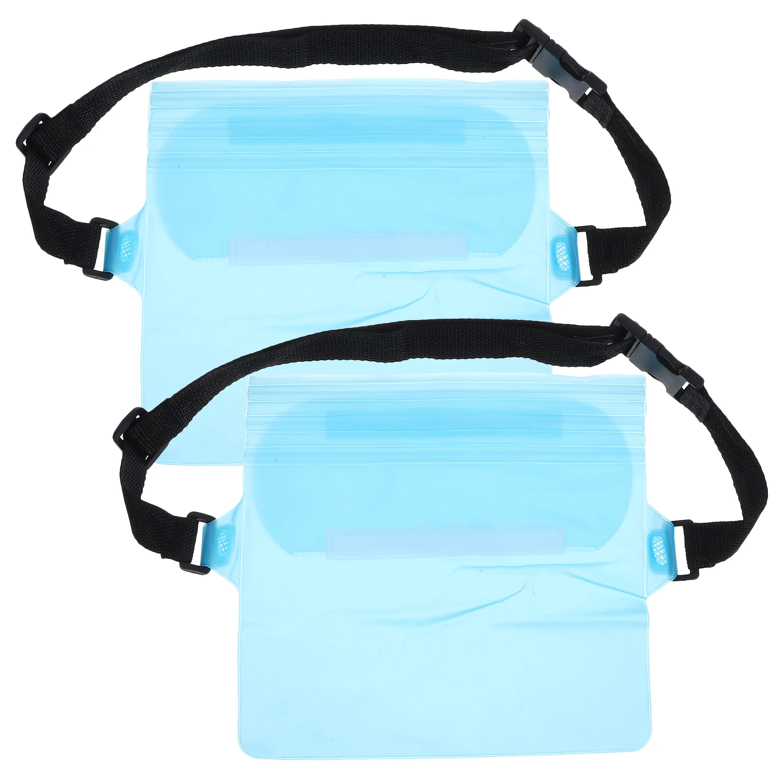 

Waterproof Fanny Pack Crossbody Bag Beach Safe for Valuables and Phone Pouch Dry Bags Sky-blue Kayaking Securing Miss