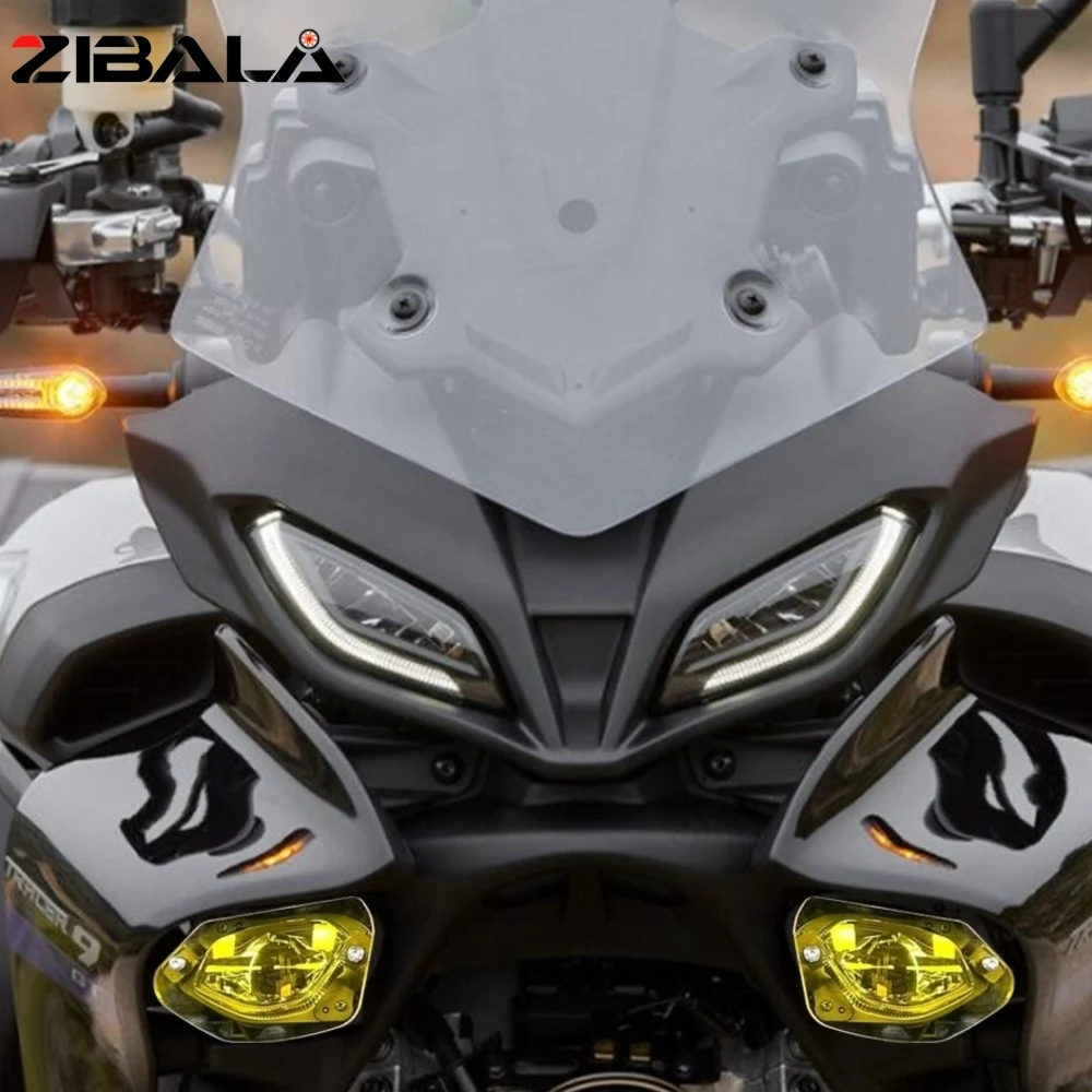 

For Yamaha Tracer 900/GT 2021-2022-2023-2024 Motorcycle Accessories Auxiliary Fog Light Protection Gurad Cover Set Tracer 9/GT