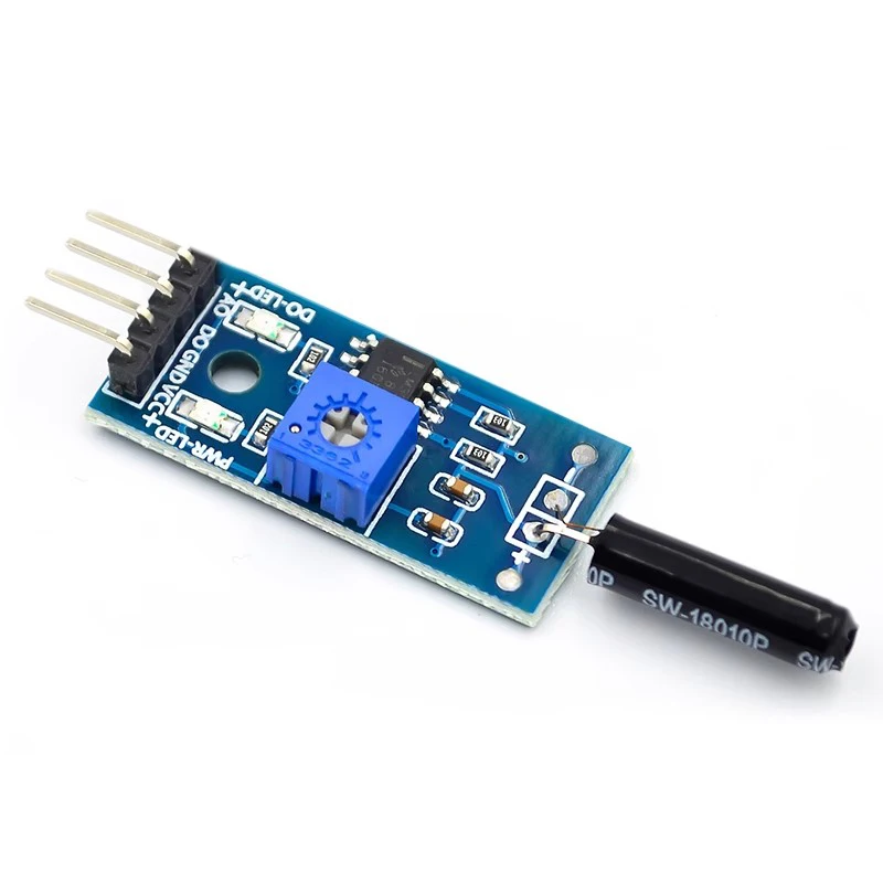 SW1801P DC3-5V High Sensitivity Vibration Switch LM393 Vibration Sensor Switch Module Tools Shock for Arduino Fan Auto Car