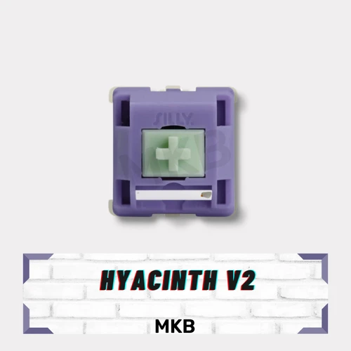 Imagen 2 del producto [STOCK LISTO] Sillyworks HMX Jacinto V2 Interruptores lineales No luSwitch para teclados mecánicos o para juegos - No lubricados Linear
