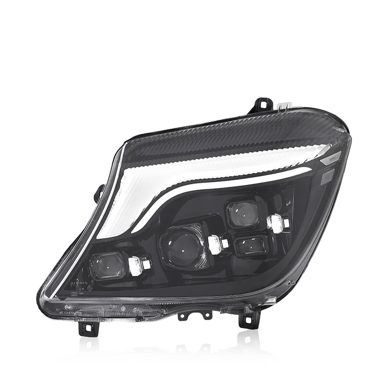 Headlight Assembly For Benz Sprinter 2014-2018 W906 Front lamps Upgrade  LED Car Projector Lens Plug and Play Tools Accessories