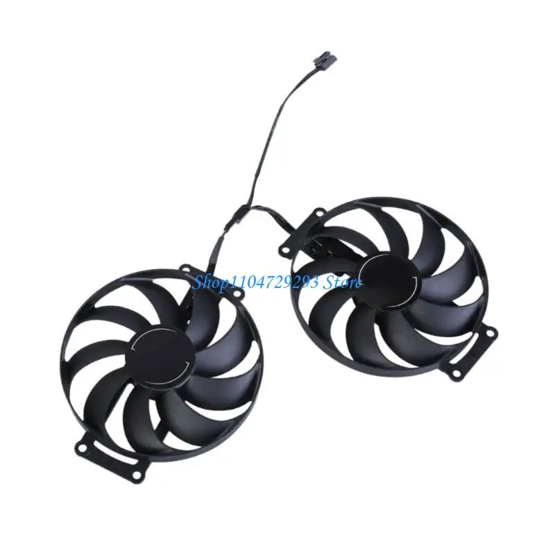 Y2GD 90 mm 6pin CF9010U12D DC12V 0.45A Ventilador GPU para RX6600 6600XT 6700XT Ventilador tarjeta gráfica