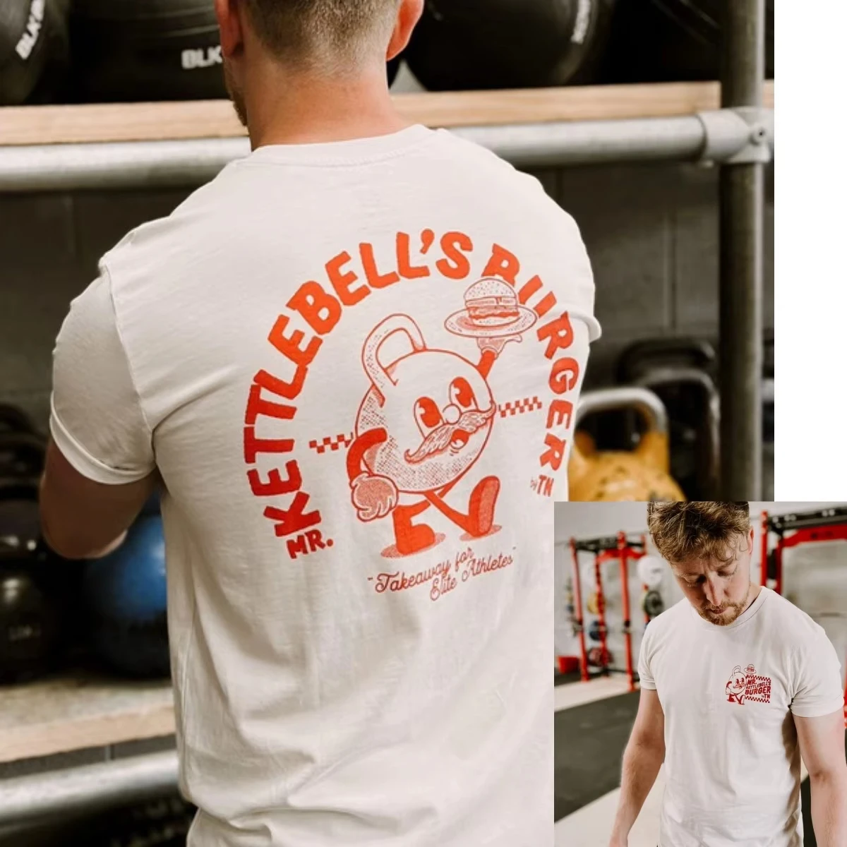 Thundernoise Breaking The Parallel Fitness-Training Gym Freizeit-T-Shirt Luxus für Männer und Frauen 2026 Neu – Detail 3