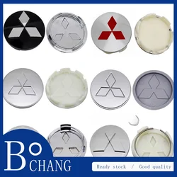 4pcs pieces of car hub center cover logo badge decoration car care accessories suitable for Mitsubishi Corporation Pajero Sports