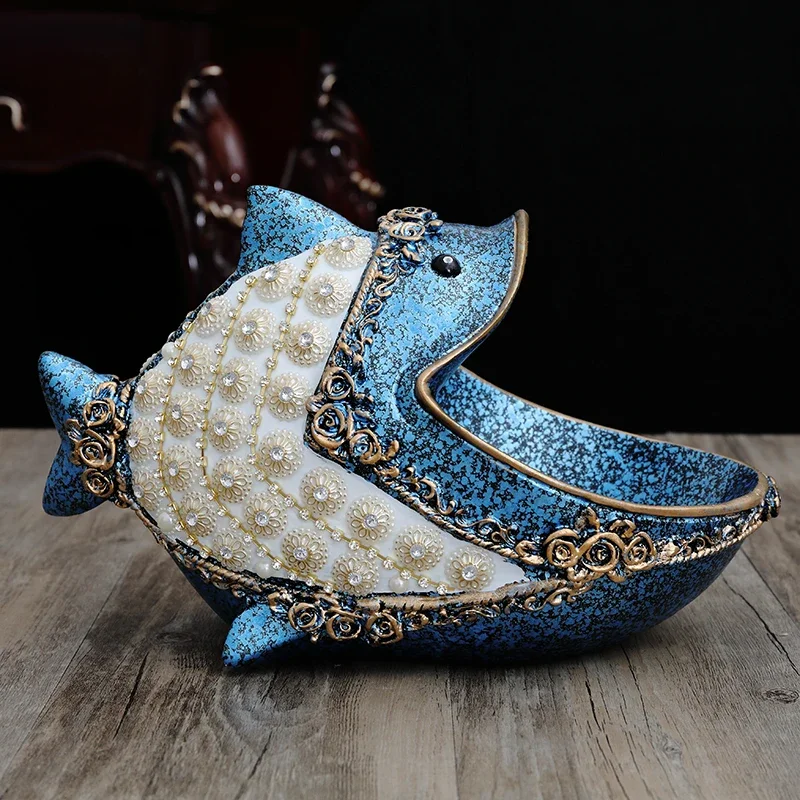 American retro creative storage ornament European entry porch shoe cabinet ornament put key home jewelry gift